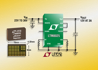 Come produrre tensioni negative di uscita da ingressi positivi utilizzando un regolatore µModule